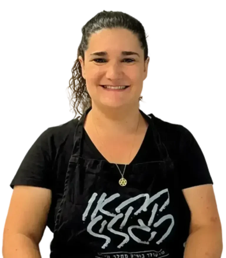 Chanie Koenig, owner and chocolatier of Cacao HaGalil