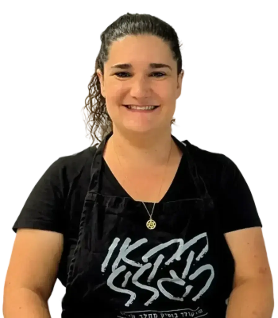 Chanie Koenig, owner and chocolatier of Cacao HaGalil